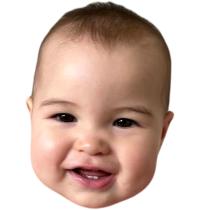Стикер для лица
